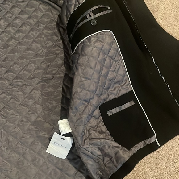 Calvin Klein Men’s Wool Coat. Size L. - Picture 5 of 6